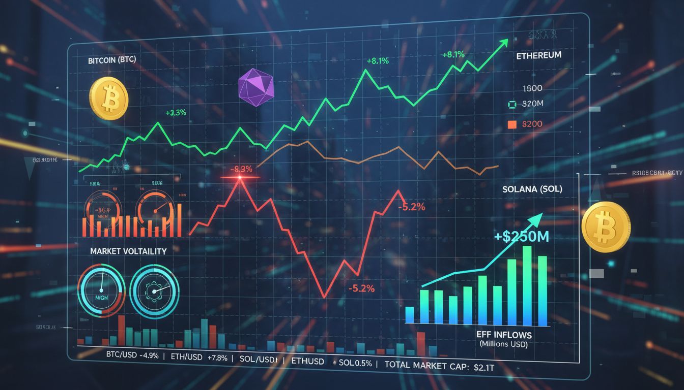 비트코인 하락에도 ETF 자금 유입…암호화폐 시장, 혼조 속 방향성 탐색