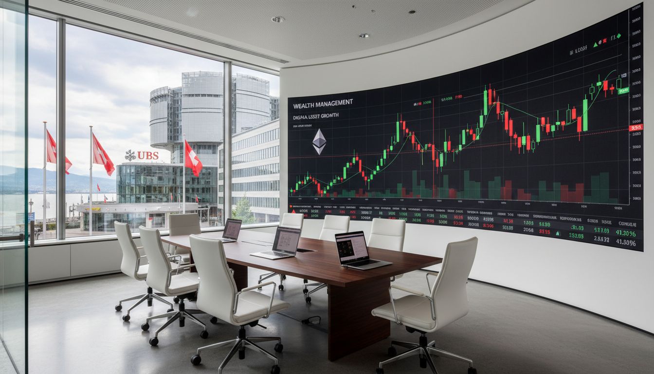 UBS, 고액 자산가 대상 비트코인·이더리움 투자 서비스 본격화