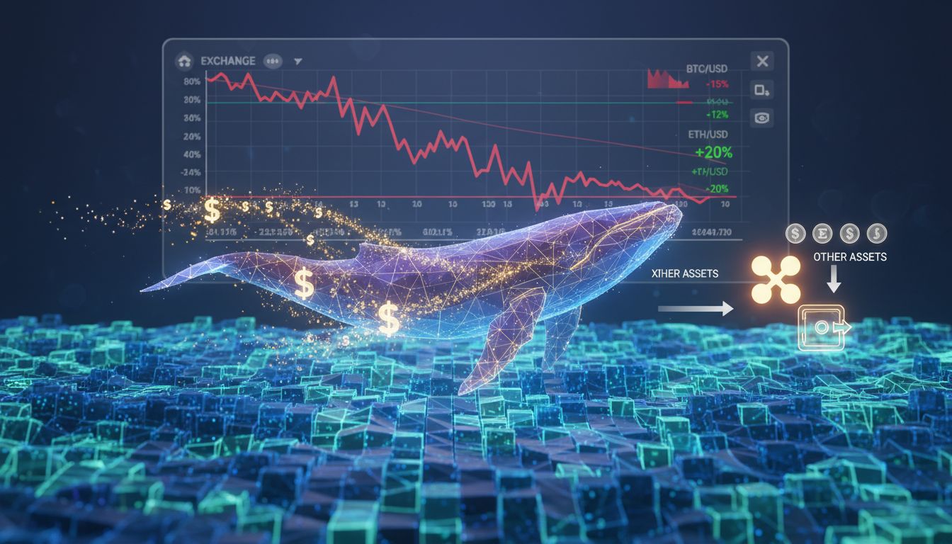 XRP 고래 거래 폭증…바이낸스 잔고는 26억 개로 연중 최저