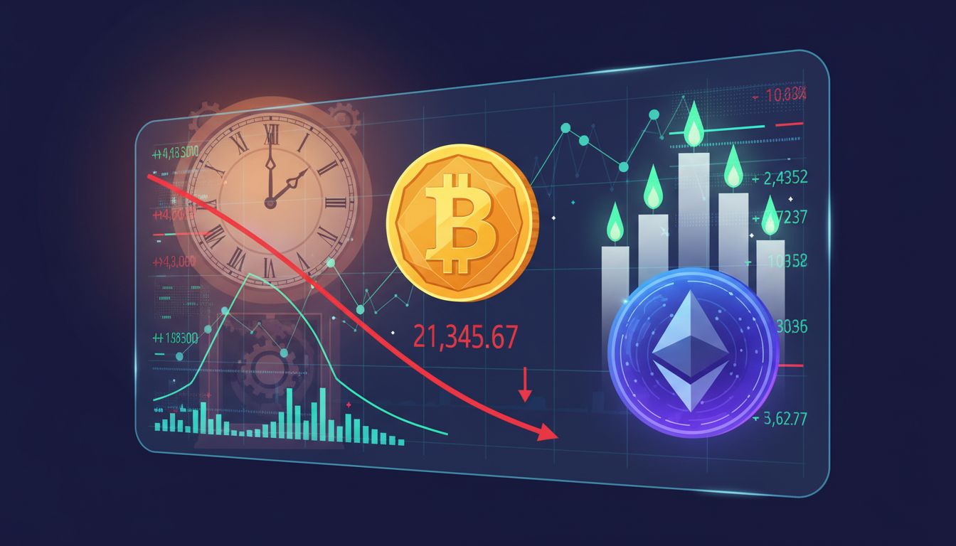 비트코인 $BTC, 8.8만 달러 하회…연준 금리 앞두고 시장 관망세