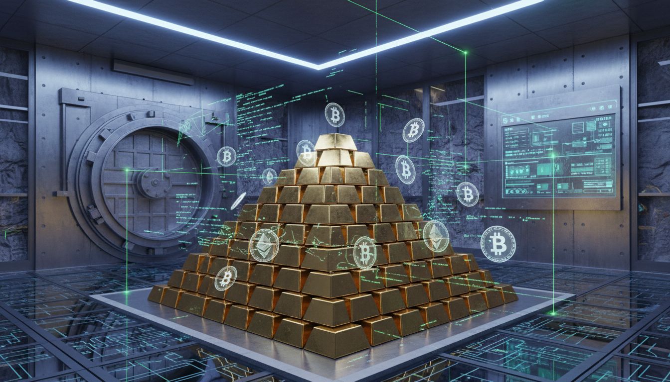 테더, 금 140톤 확보…ETF보다 많이 사들였다