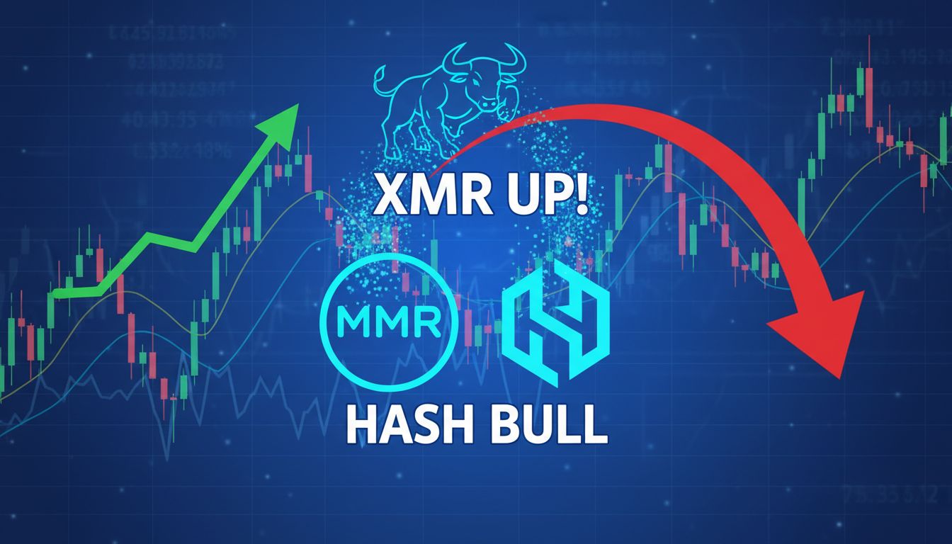 2,000억 달러 증발…알트코인 부진 속 XMR·HASH ‘11% 급등’