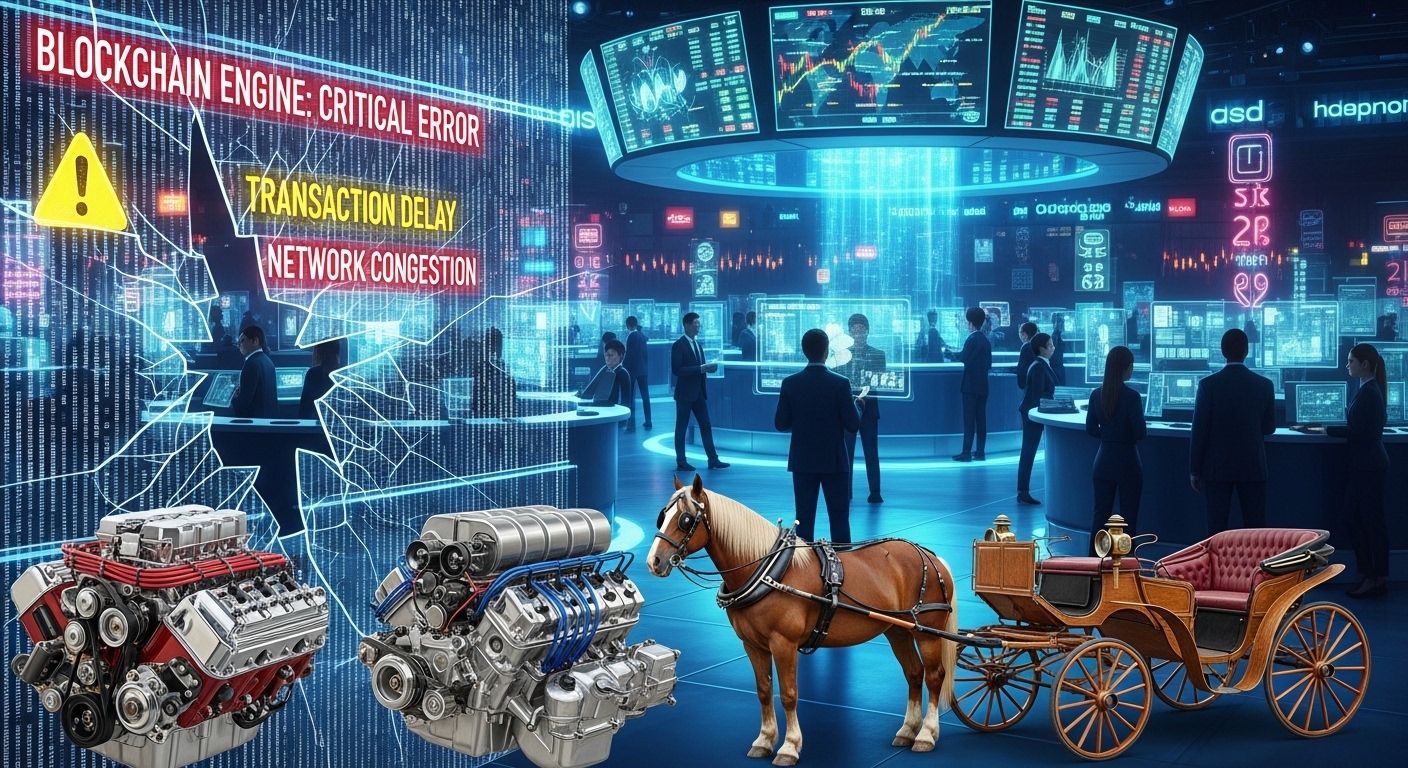 수천 조원 ‘토큰화 증시’ 눈앞… 그런데 블록체인은 아직 ‘마차’ 수준