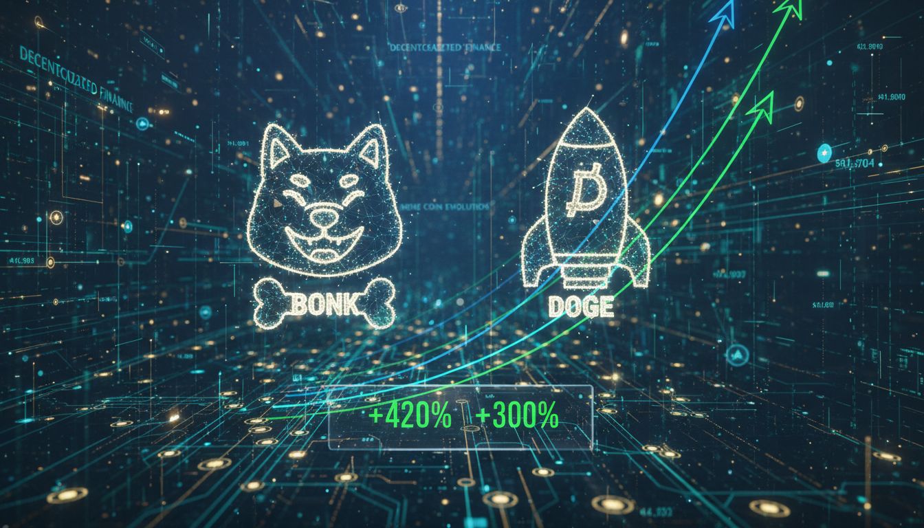 봉크(BONK), 도지코인 급등 전 패턴 재현… 250% 상승 가능성 제기