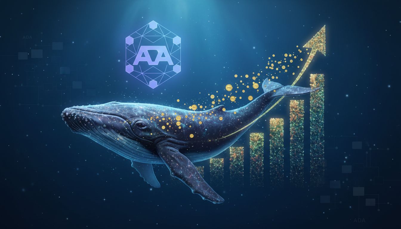 에이다($ADA) 2,297억 원어치 매집한 고래들…45% 하락 후 반등 신호 될까