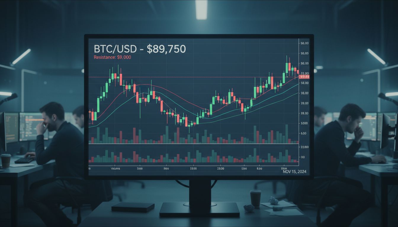 비트코인 $BTC 88,000달러 회복…단기 보유자 수익성 악화에 90,000달러 돌파 난항