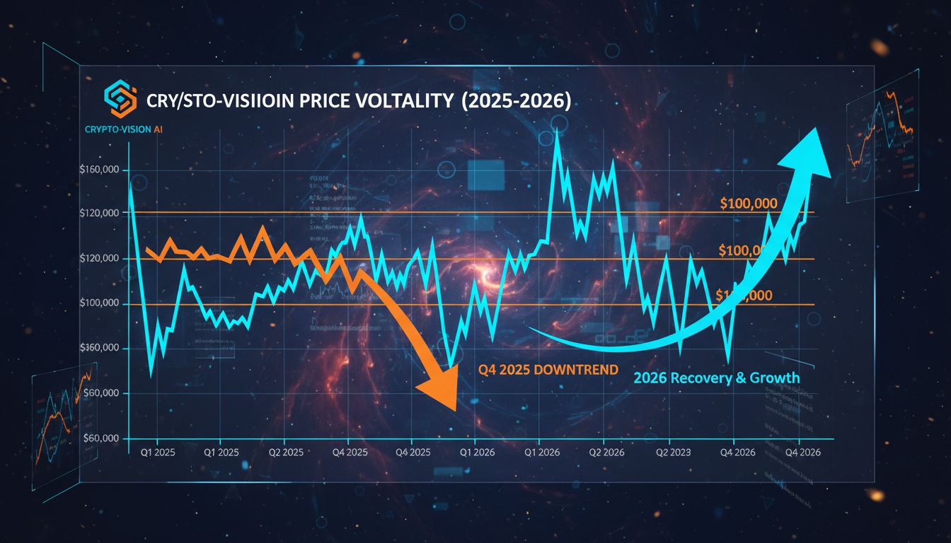 비트코인($BTC), 2025년 4분기 23% 급락…전문가 ‘2026년 8만~14만 달러 박스권 안착 가능성’