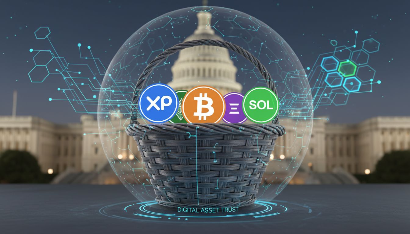 리플, XRP를 美 디지털 자산 바스켓에 포함 추진…비트코인 단독 체제 흔들리나