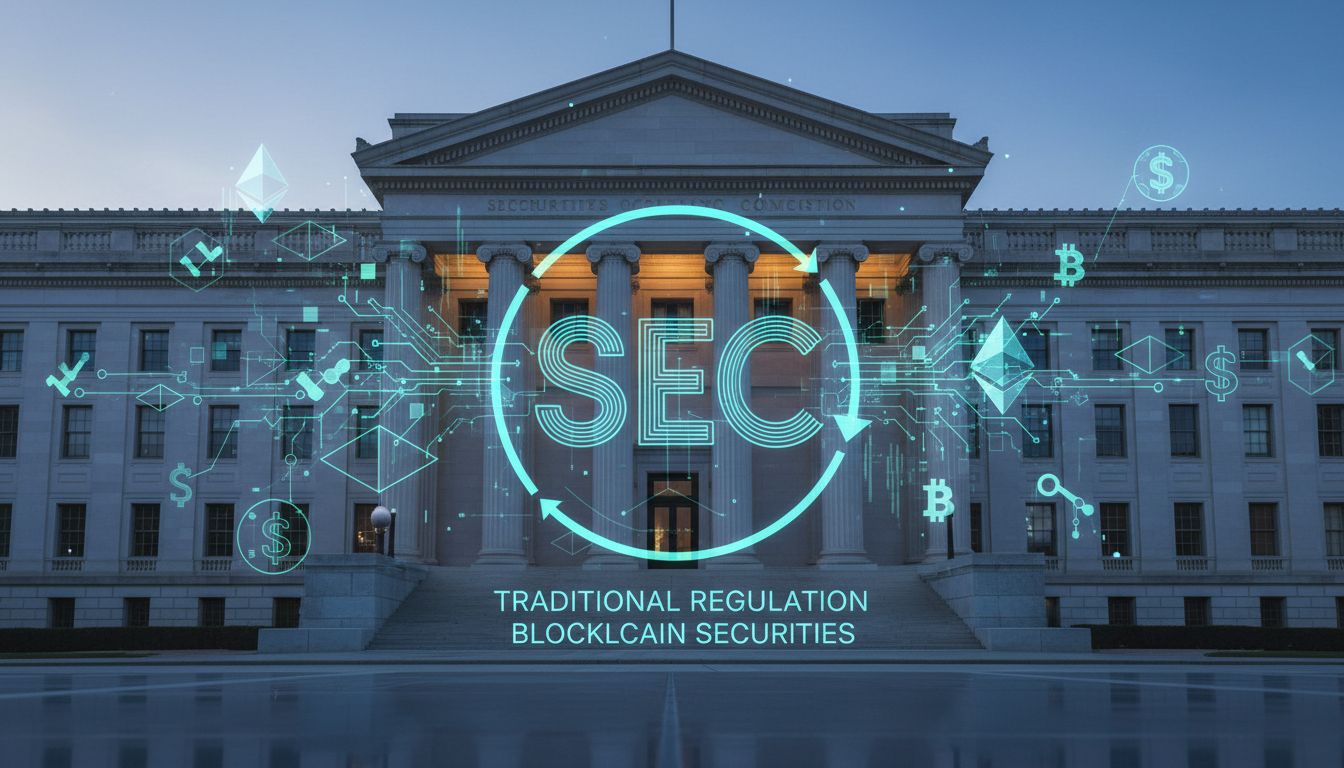 ‘토큰화 증권’도 기존법대로… SEC, 규제 예외 없다 못박아