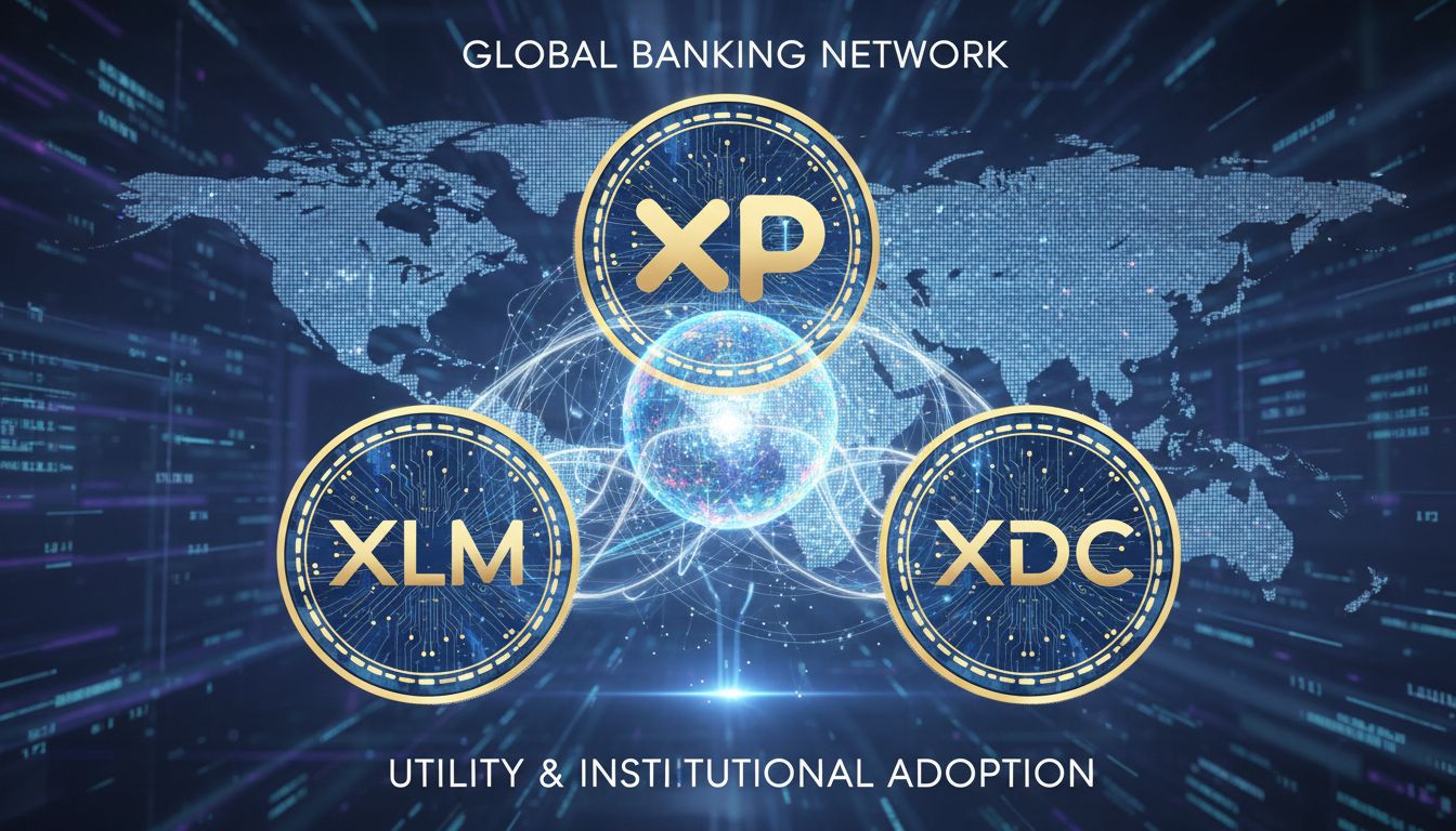XRP·XLM·XDC, 글로벌 금융 통합 주도…‘실사용 기반 유틸리티 코인’ 부상