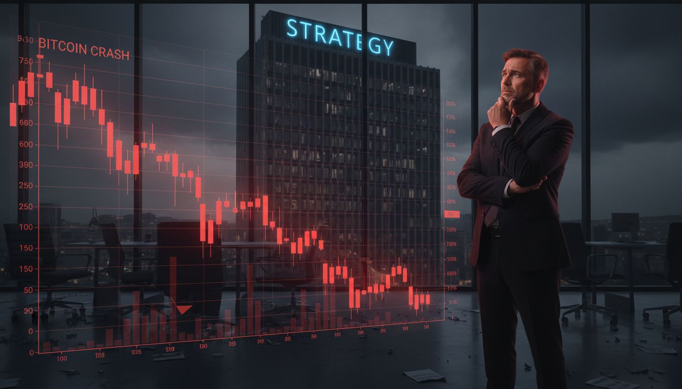 비트코인($BTC) 급락에 스트레티지 연간 최대 -10조 손실 전망…주가도 48% 폭락