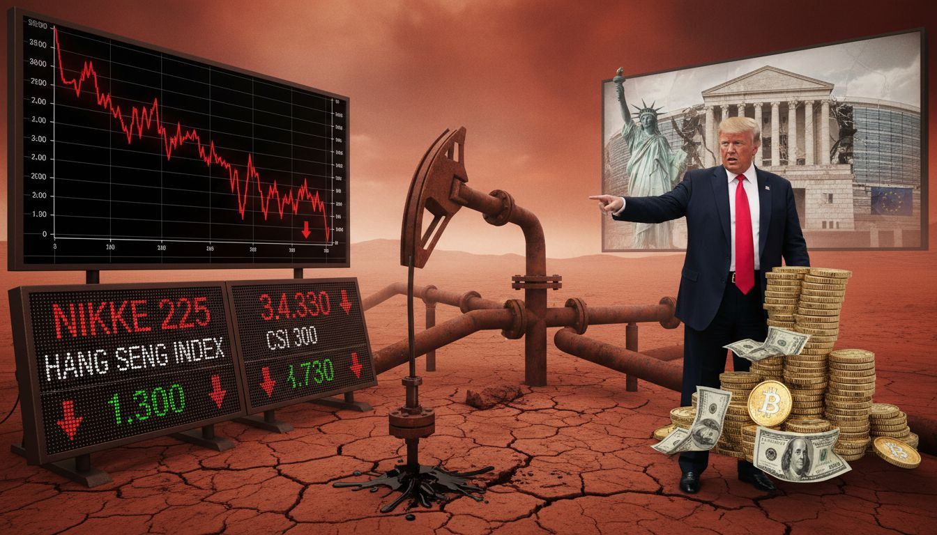 비트코인($BTC) 조정…트럼프發 원유 합의에 위험 자산 전반 흔들