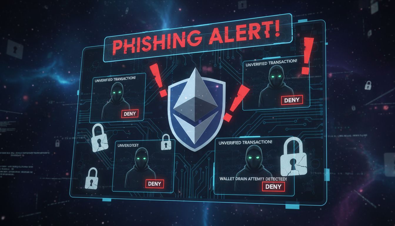 2025년 암호화폐 피싱 피해 83% 급감…’Permit·EIP-7702′ 악용 신종 위협은 지속