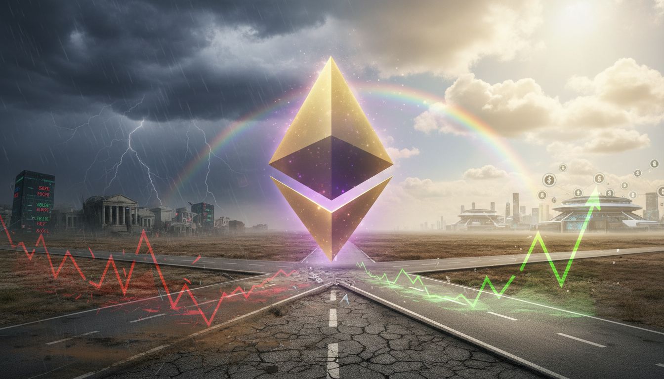 이더리움($ETH), 운명의 해 맞는다…1만 달러 급등이냐 1,500달러 붕괴냐