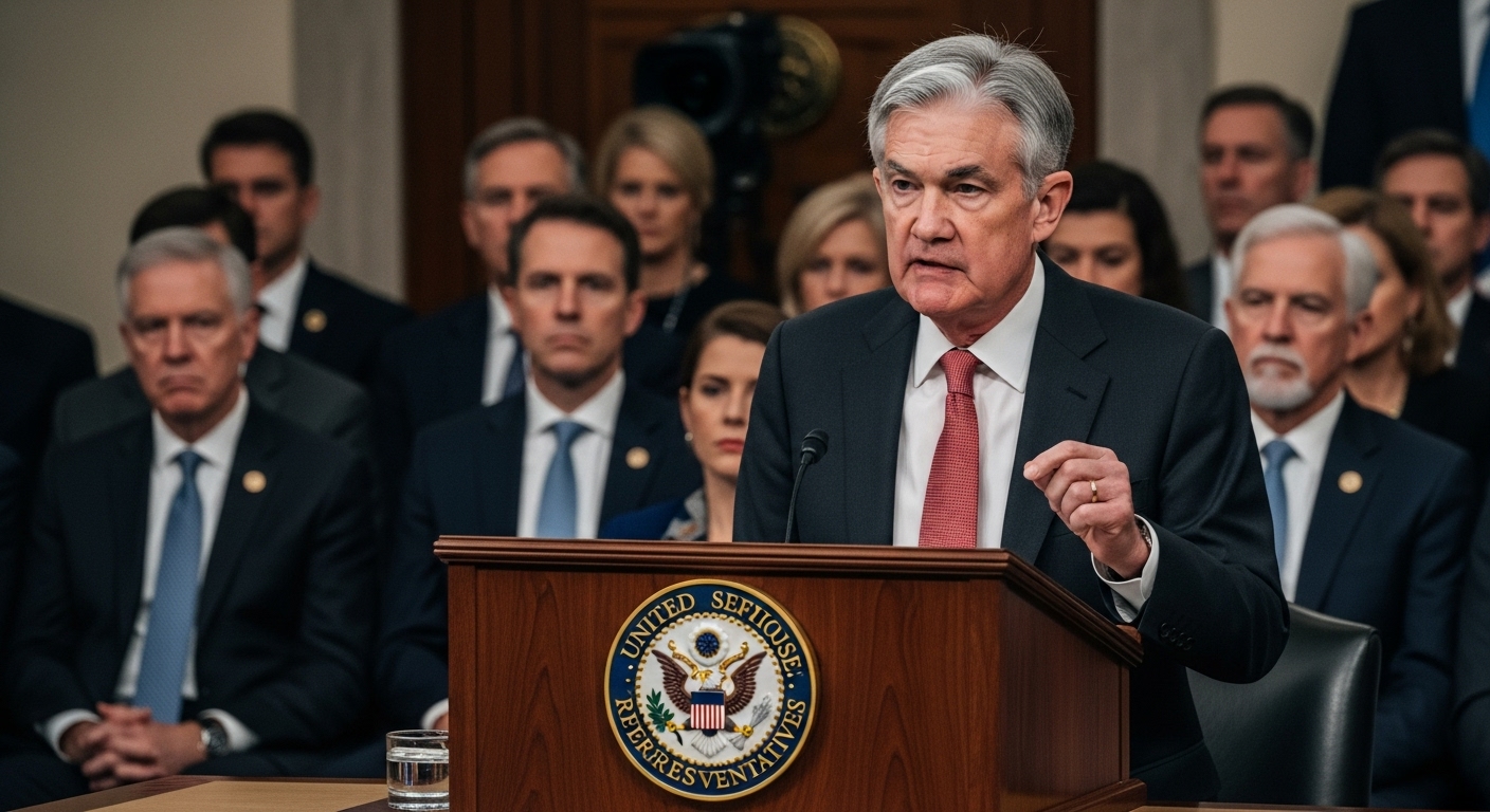 파월 연준 의장 수사에 비트코인($BTC) 반등…정치 리스크 해지 자산 부각