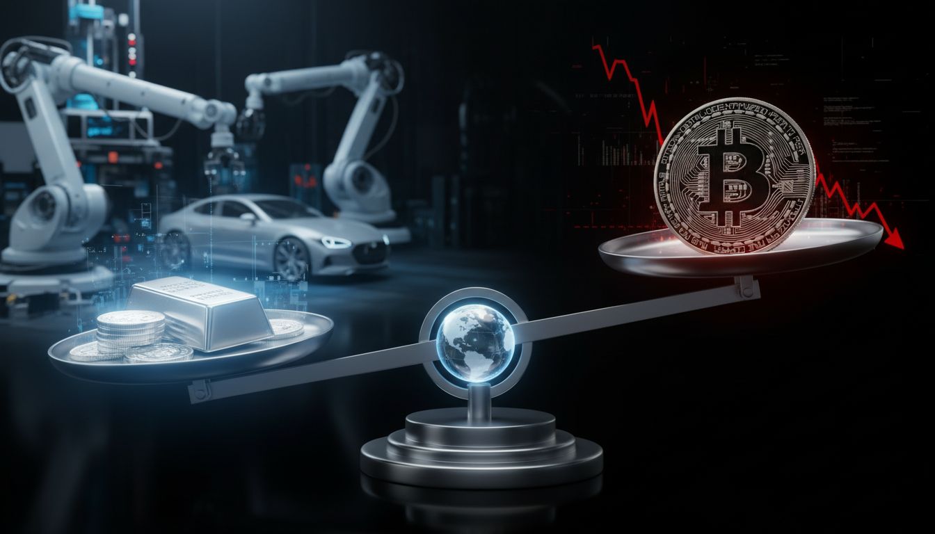 200% 급등 vs 34% 하락… 실버·비트코인, 대안자산의 ‘엇갈린 운명’