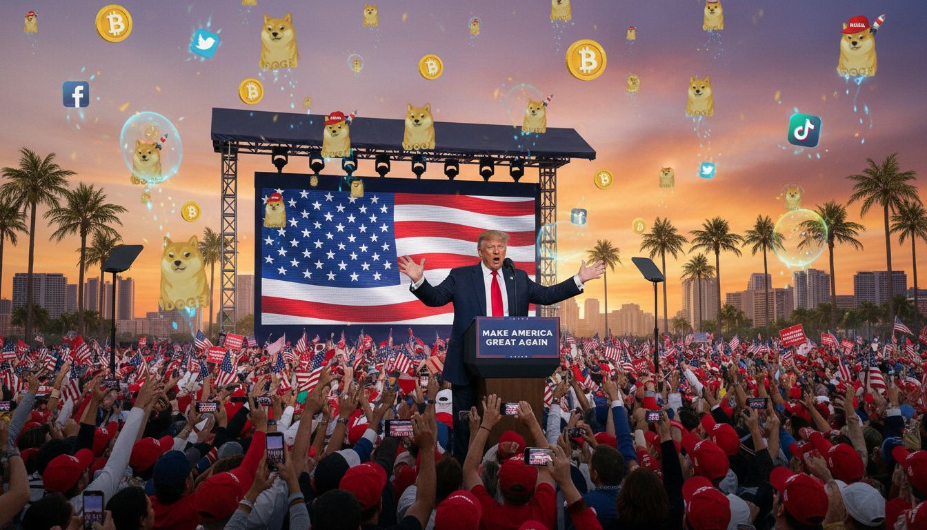트럼프 ‘도지코인 좋아한다’…밈 코인 시장 들썩