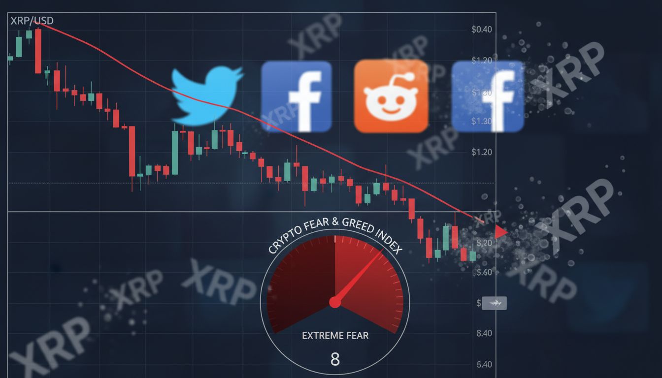 XRP, 극단적 공포 속 반전의 기로…매물벽 넘을 수 있을까