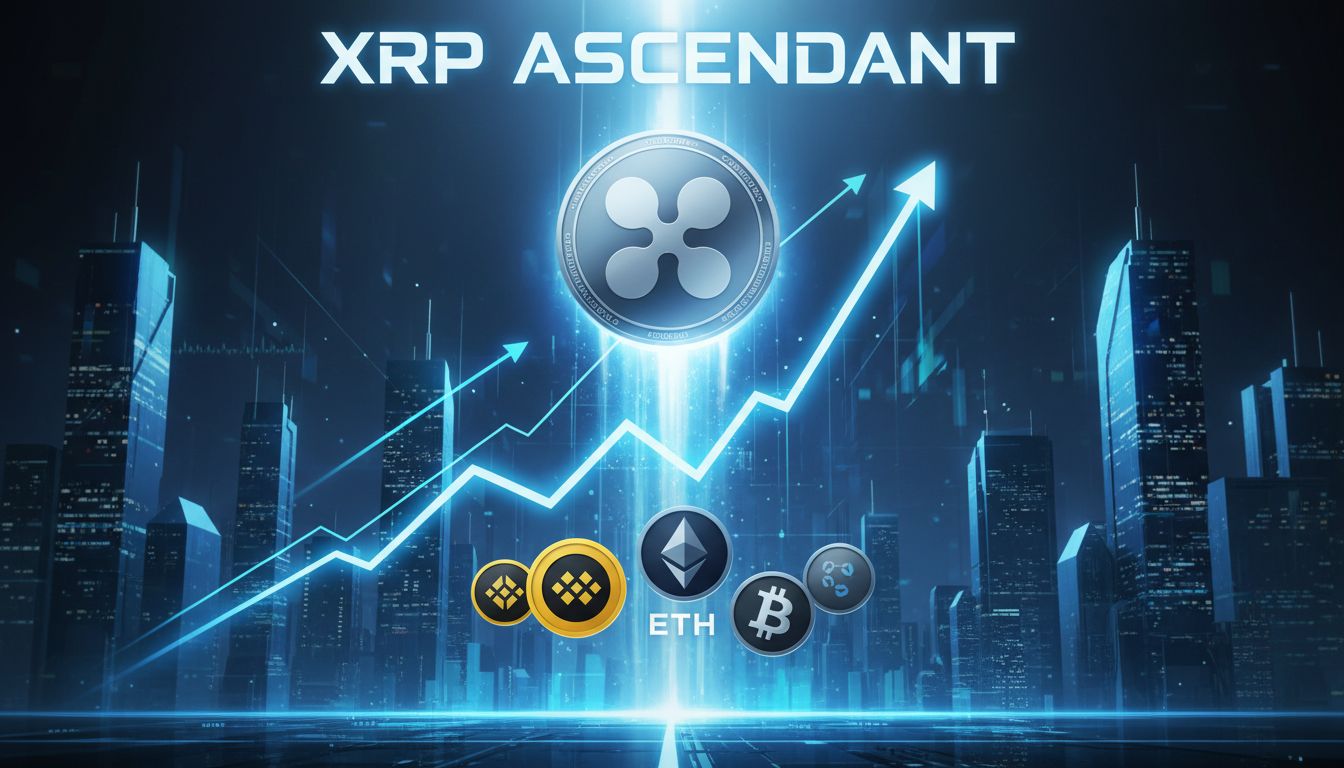 XRP, 3주 만에 최고가 돌파…BNB 제치고 시총 4위 재탈환
