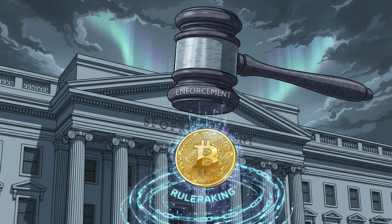 SEC, 암호화폐 제재 60% 급감…트럼프 임명 위원장 ‘집행 아닌 규칙’ 전환