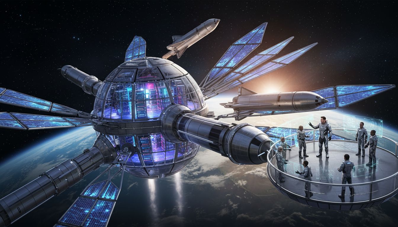 1,100조 원 합병설… 머스크, ‘우주 AI 데이터센터’ 현실화 나서나