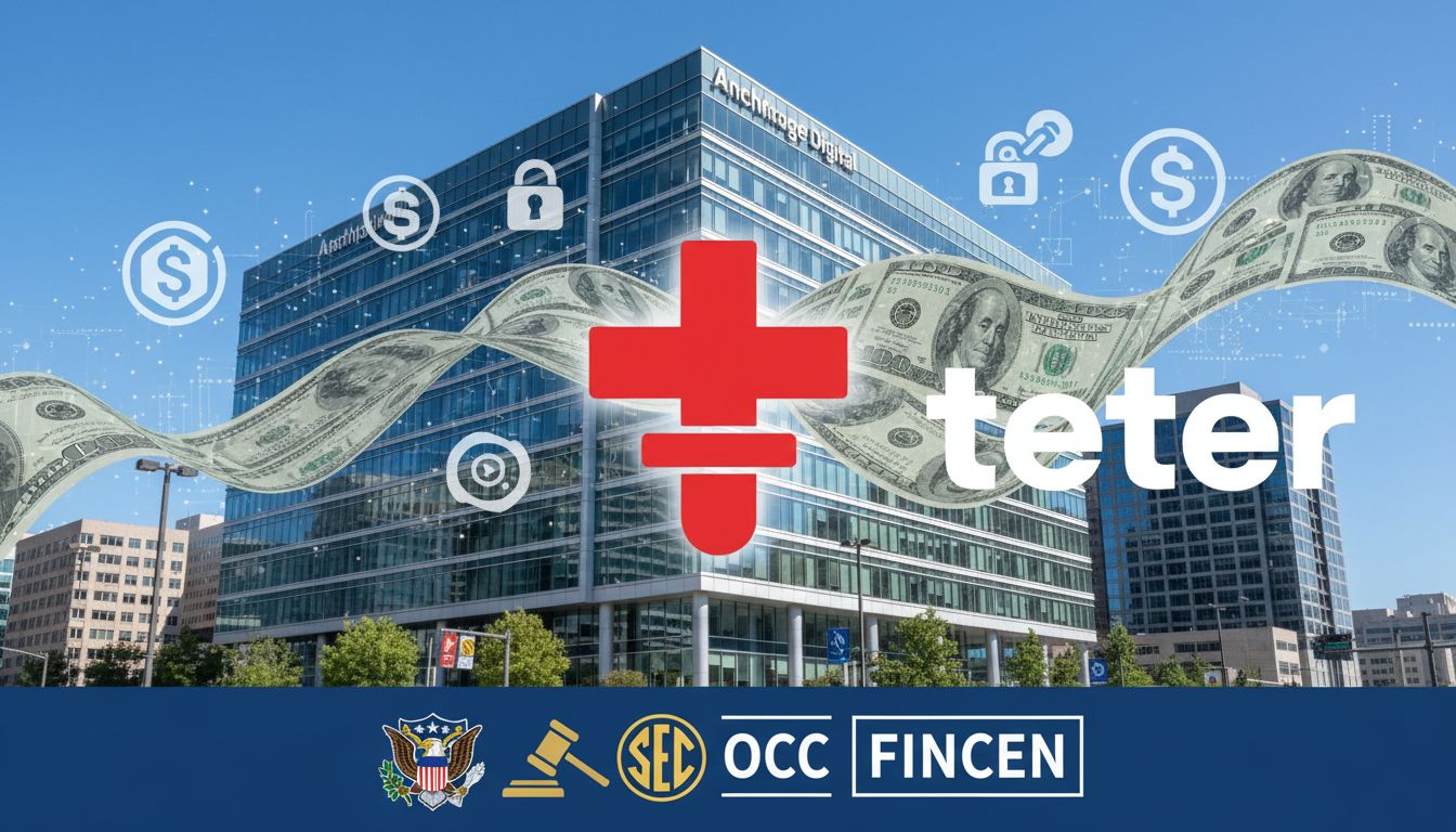 1억 달러 투자… 테더, ‘규제 친화형 스테이블코인’ 미 인프라 확보 나섰다