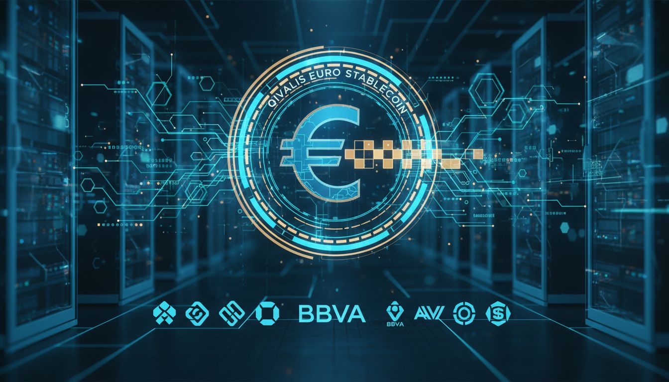 12개 은행 뭉쳤다… BBVA, ‘유로 스테이블코인’ 키발리스 합류