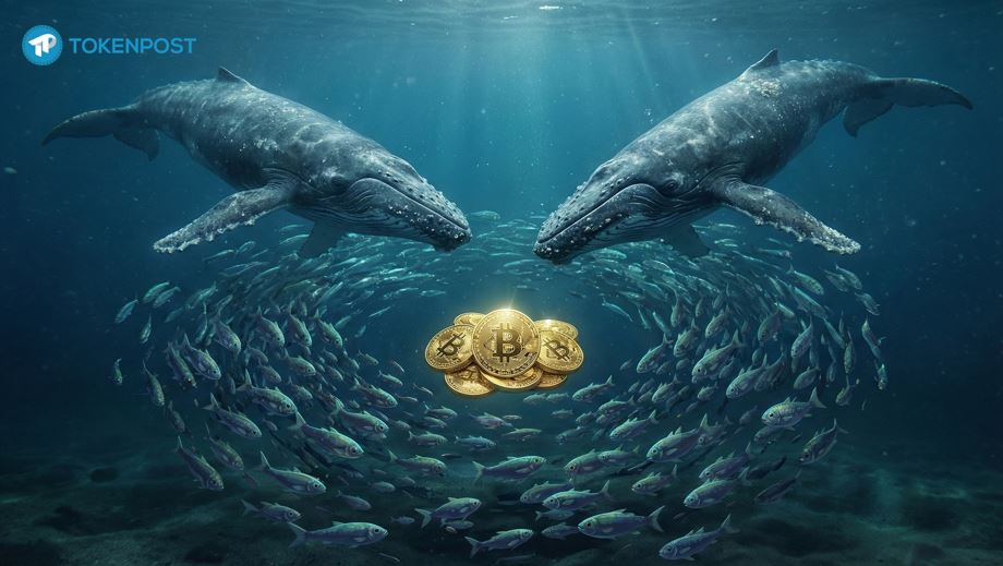 [온체인분석] “개미는 던지고 고래는 줍는다”…비트코인 하락장 속 ‘극명한 대조’