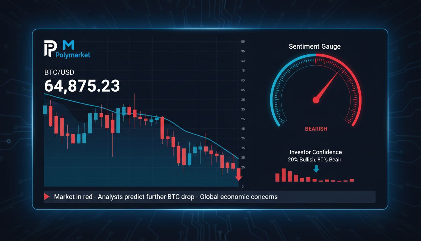 71% 확률… 비트코인, 2026년 ‘6만5천 달러 붕괴’ 예측 나왔다