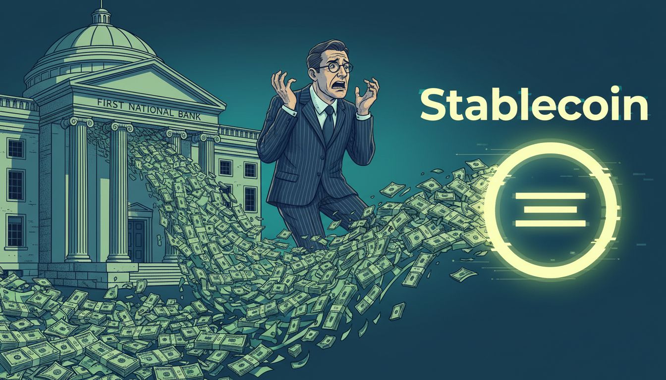 725조 원 예금 이탈 경고… 스테이블코인, 美 지역은행 ‘직격탄’ 우려