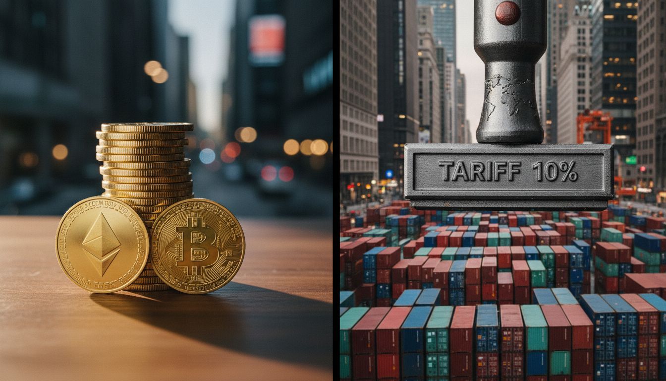 2조 4,000억 달러(약 3경 4,788조 원) 크립토 반등…현직 대통령 트럼프 ‘10% 관세’ 구상에 ETF 자금은 ‘비트·이더 유출’