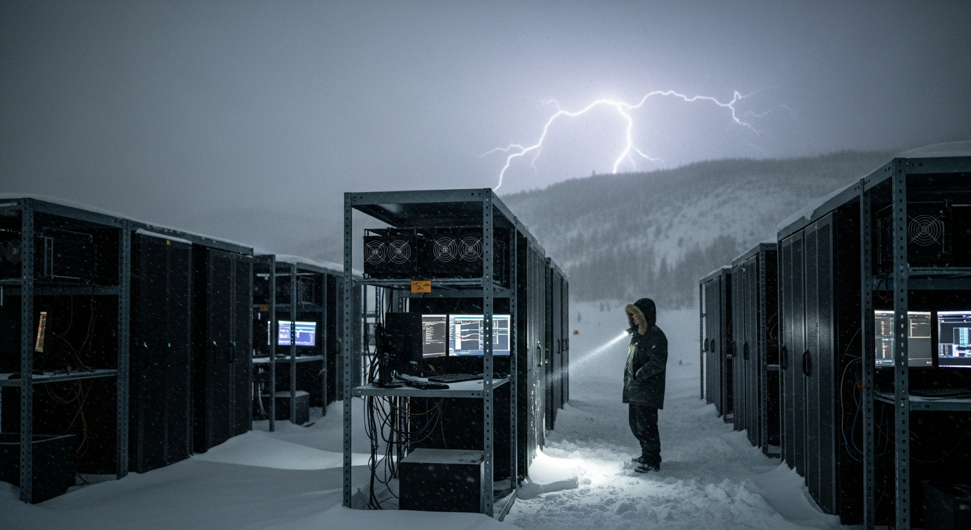 60% 급감… 美 겨울 폭풍에 비트코인 하루 채굴량 ‘반토막’