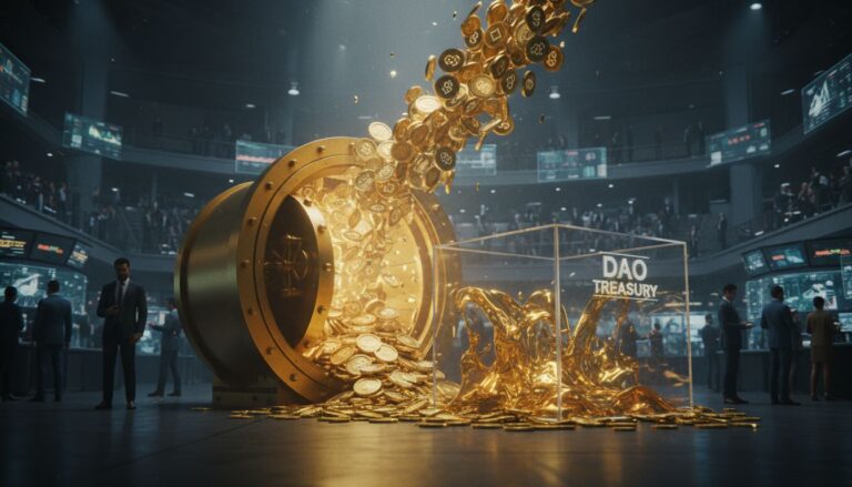 520억 달러(약 75조 1,000억 원) 맡긴 에이브… ‘제품 수익 100% DAO 귀속’으로 토큰 56% 하락 반전 노리나