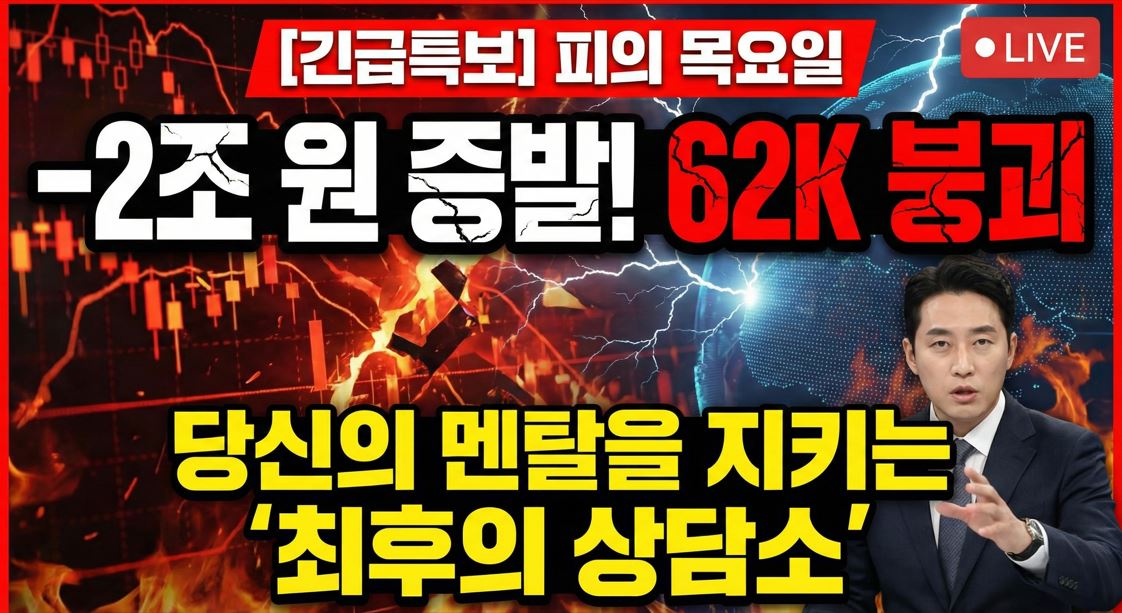 [크립토 인사이트 #8] “피의 목요일” 2조 원 증발…공포 속 고래들은 무엇을 보고 있나?