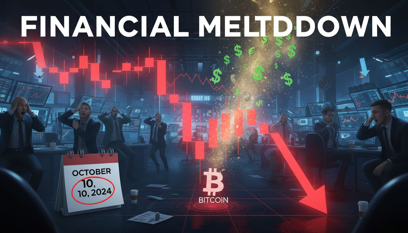 3조 8,000억 원 증발… 비트코인 하루 20% 급락, ’10월 10일’이 시작점이었다