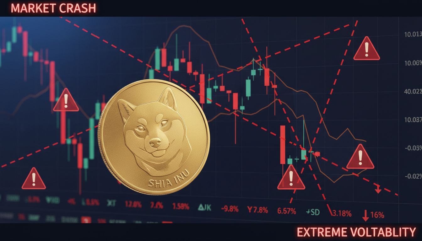 22만 달러 롱 청산…시바이누, ‘0.0000066달러’ 지지선 사수할까