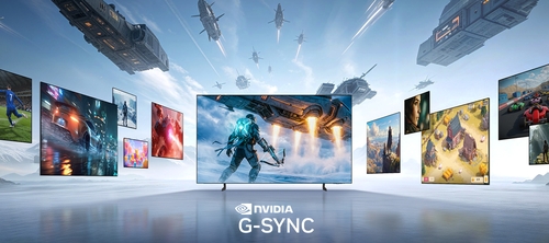 삼성 OLED TV·게이밍 모니터, 엔비디아 지싱크 호환 인증