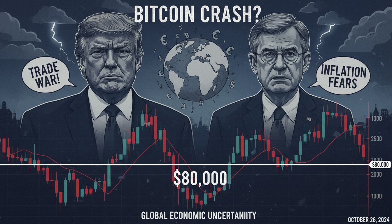 8만 달러 ‘붕괴 기로’… 비트코인, 기술·정책 공포에 흔들리나