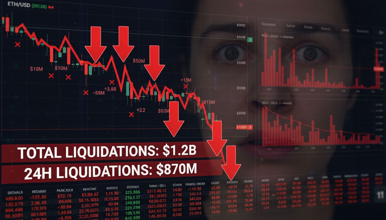 3조 6,300억 원 청산… 이더리움, 9% 급락에 ‘2,100달러’ 시험대