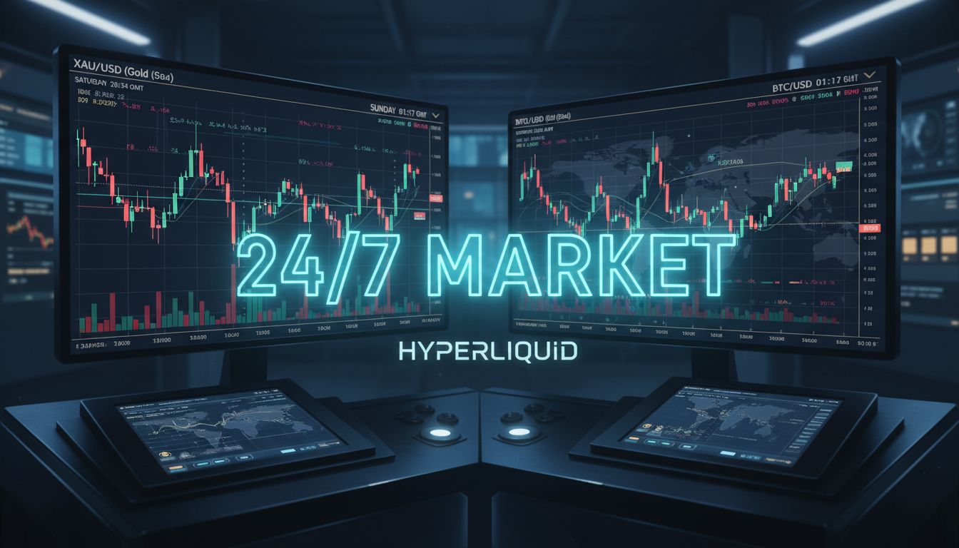 24시간 유동성 전쟁…’하이퍼리퀴드’ 주말 거래가 바꾼 비트코인 투자 전략