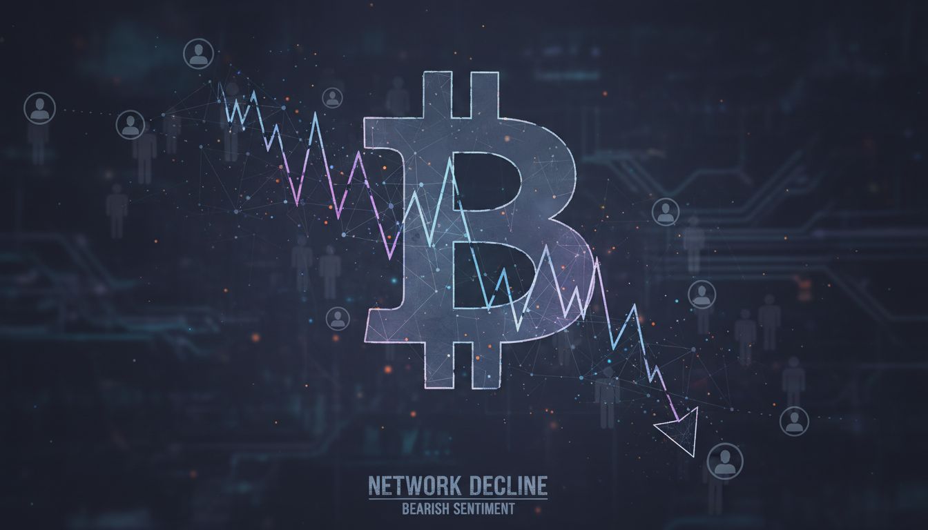 활성 주소 36% 급감… 비트코인, ‘건강하지 않은 상승세’ 신호탄