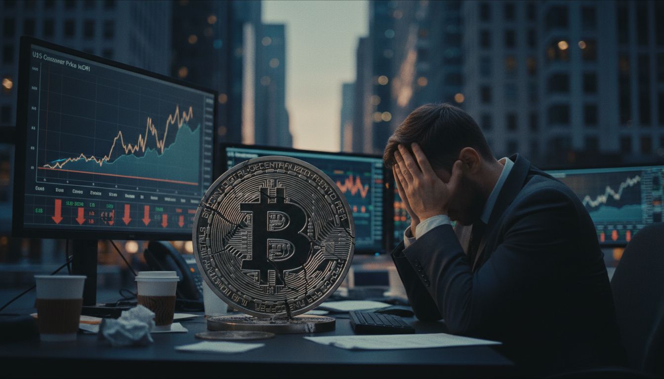 9까지 추락한 ‘공포·탐욕’… 비트코인 28% 급락, CPI 2.4%에도 ‘희소성 논리’ 흔들리나