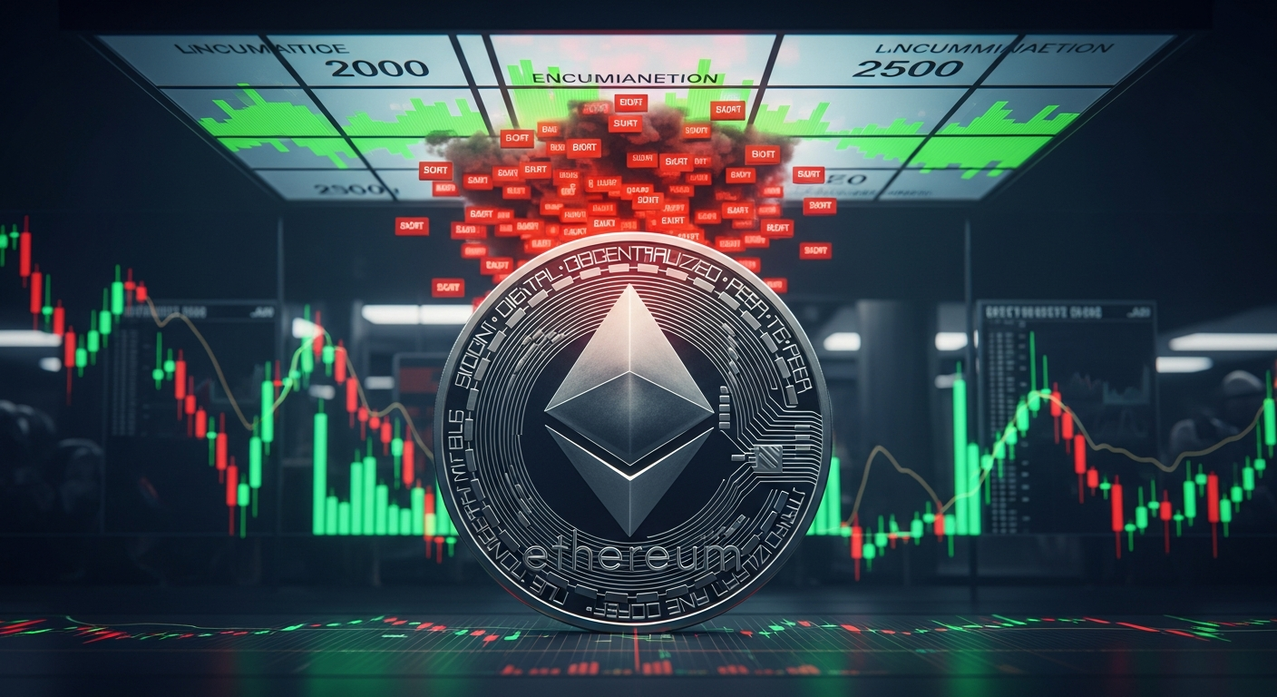 2,670만 ETH·112억 달러 레버리지… 이더리움, 2,000달러 아래 ‘압축 구간’ 숏 스퀴즈 임박하나