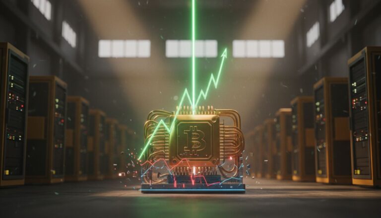 20억 달러(약 2조 8,988억 원) 강제청산 후 ‘V자 반등’… 비트코인 해시레이트, 7만 4,000달러 회복 신호 되나