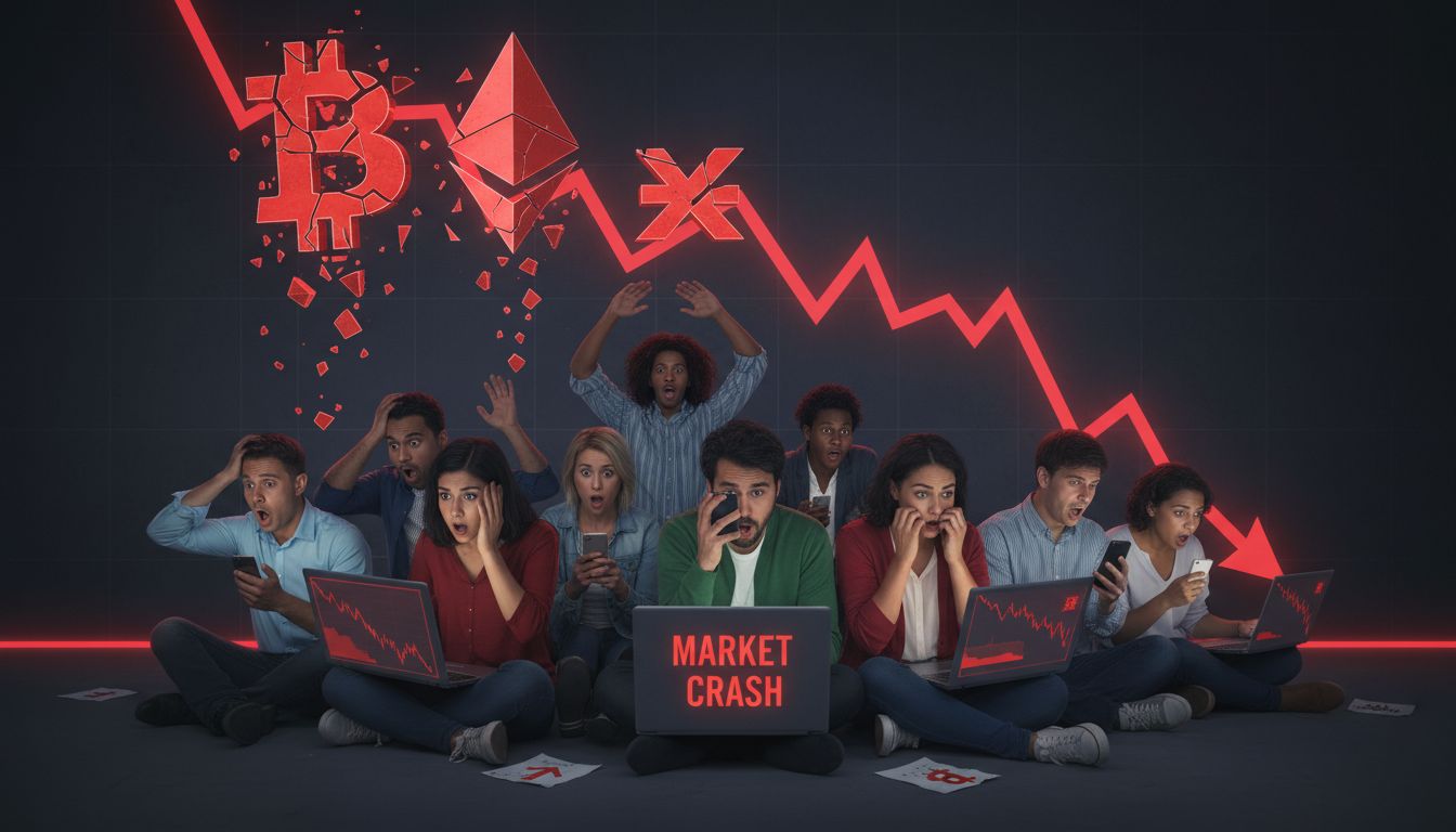 1조 4,500억 원 증발…비트코인 급락에 24시간 강제청산 24만 건