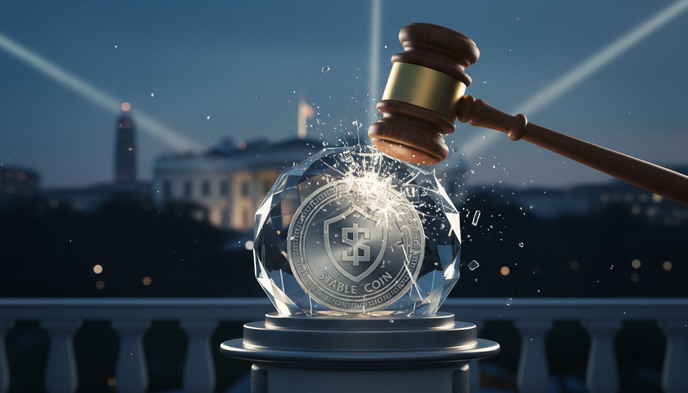 하루 최대 50만달러(약 7억 2,425만 원) 벌금… 백악관 ‘CLARITY’ 막판, 스테이블코인 ‘예치 이자’ 봉인되나
