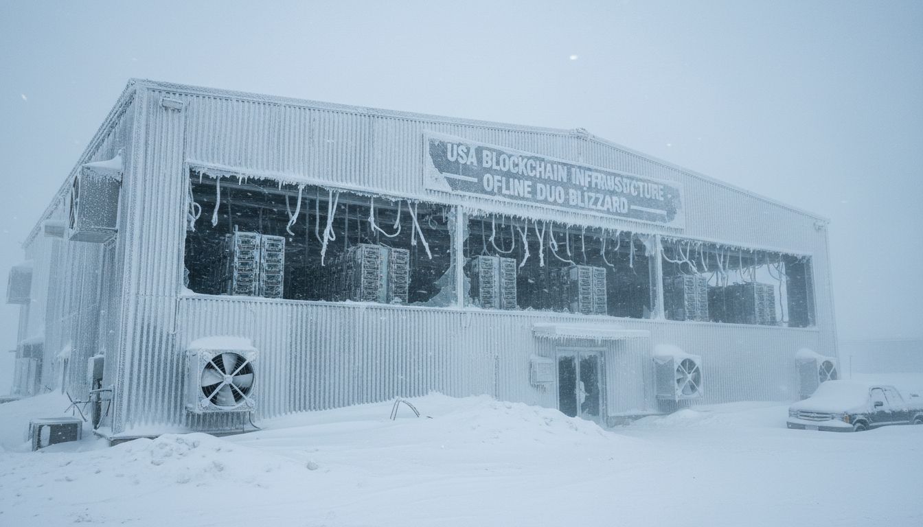 12% 급락… 美 혹한에 비트코인 해시레이트 ‘4년 만에 최대 낙폭’