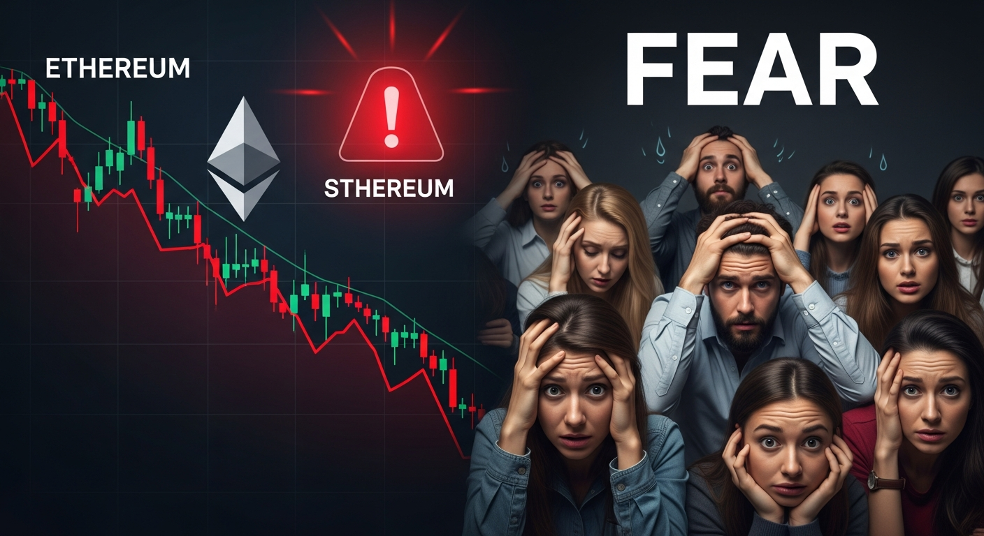 1조대 이더리움 쏟아냈다…트렌드리서치 매도에 ‘공포지수 9’ 추락