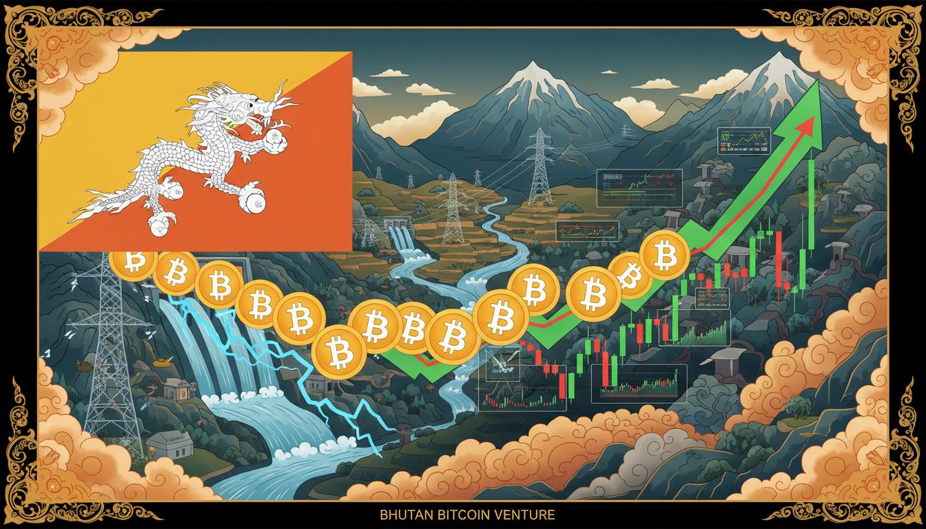 2,944억 원어치 BTC 매도…부탄 정부, 또다시 ‘현물 유동화’