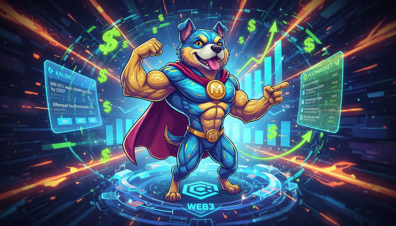 450만 달러 유치… ‘맥시도지’, 밈코인 넘어 예측시장까지 삼키나